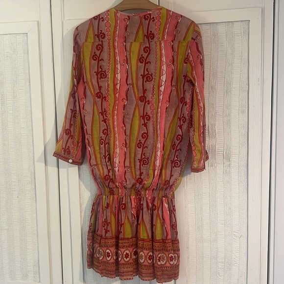 Bell by Alicia Bell popover flounce dress size small - Picture 6 of 10